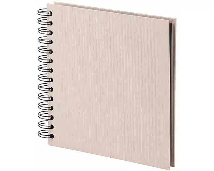 S.O.H.O. Powder - Wire-o Fotoalbum 60/180 x 180 mm, schwarz