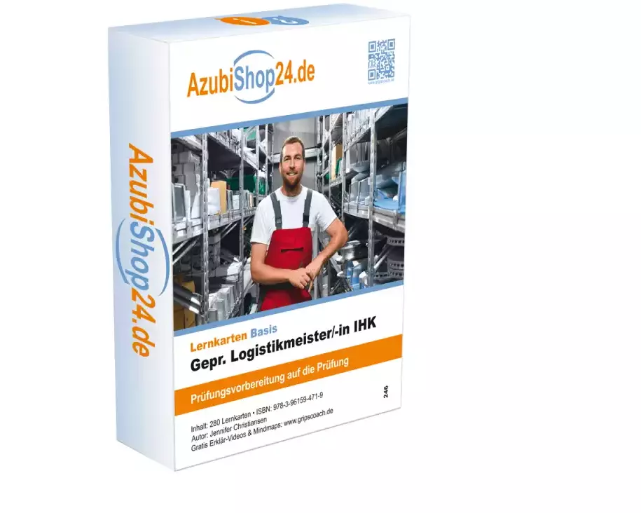 AzubiShop24.de Geprüfter Logistikmeister IHK Lernkarten