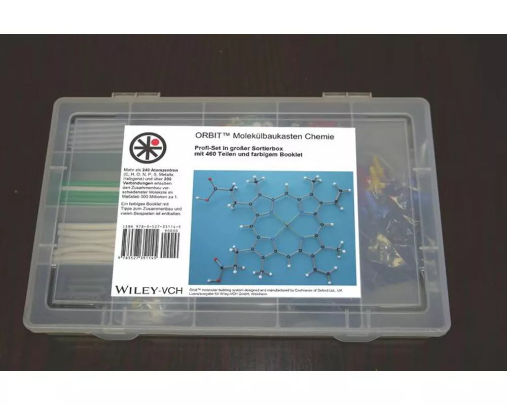ORBIT Molekülbaukasten Chemie: Profi-Set in extra großer Sortierbox