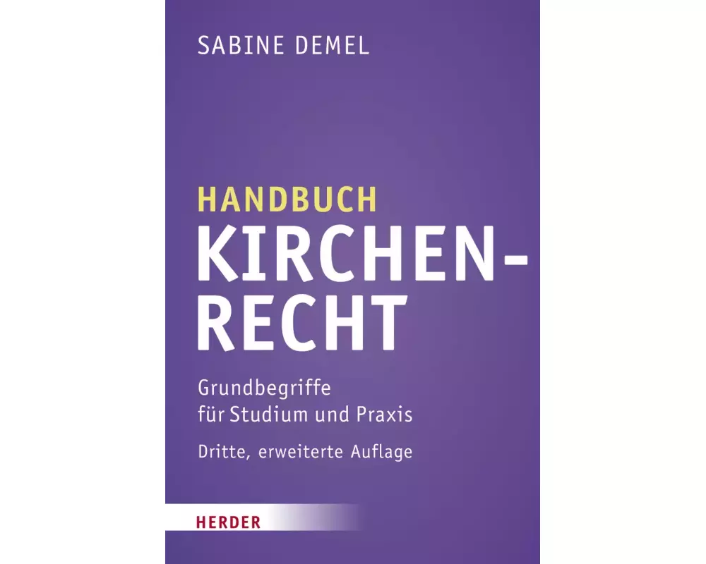 Handbuch Kirchenrecht