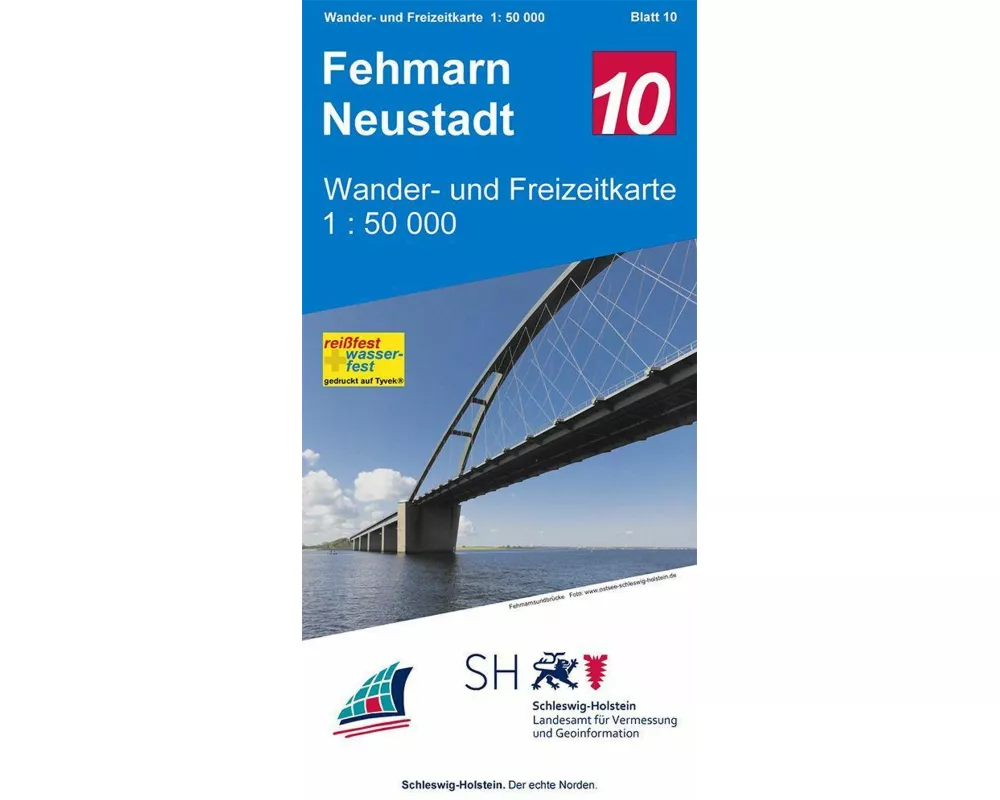 Fehmarn - Neustadt. Wander- und Freizeitkarte 1:50 000