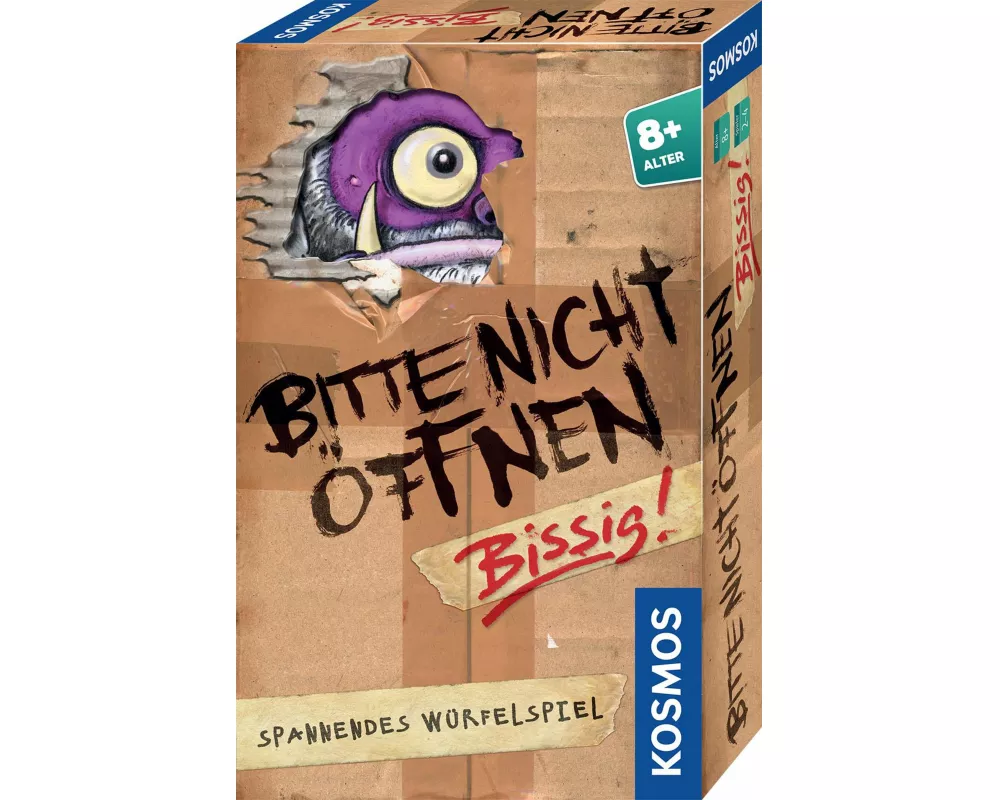 Bitte nicht öffnen Bissig!
