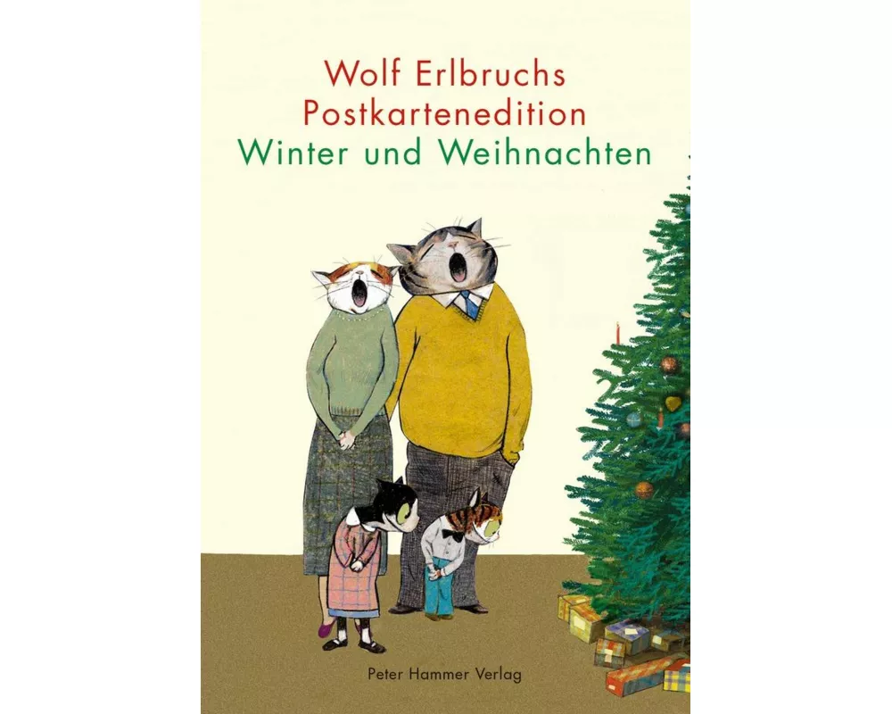 Wolf Erlbruchs Postkartenedition Winter und Weihnachten