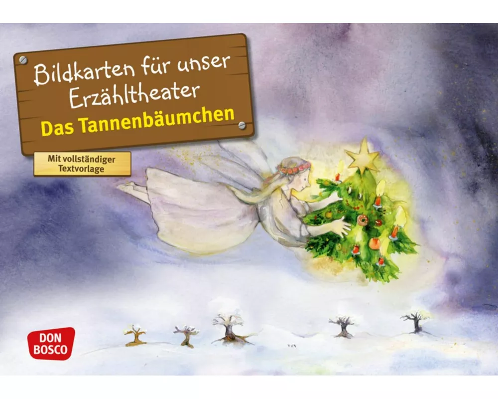 Das Tannenbäumchen. Kamishibai Bildkartenset