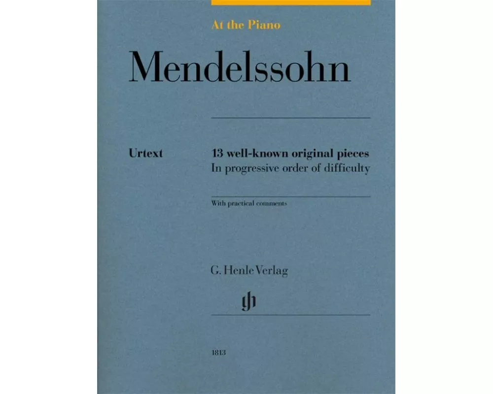 At the Piano - Mendelssohn