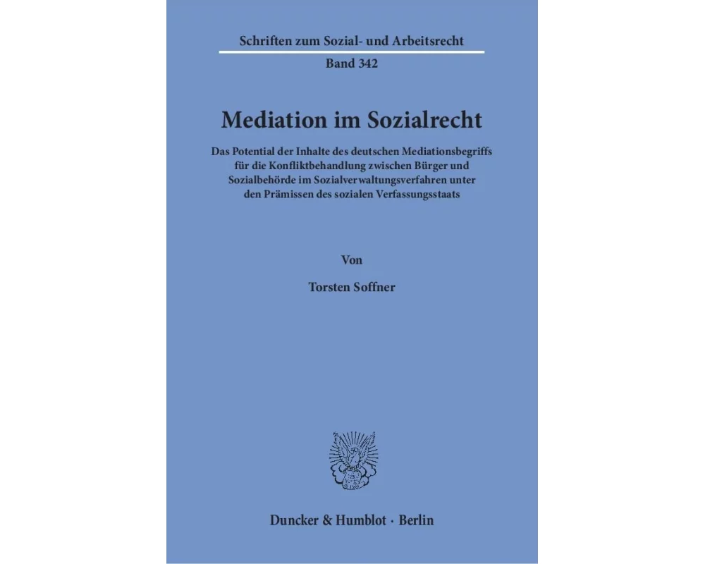 Mediation im Sozialrecht