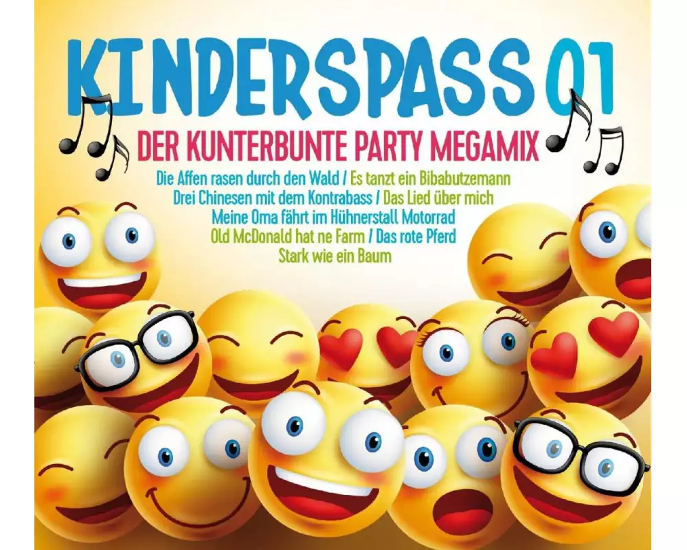 Kinderspass Vol.1-Der Kunterbunte Partymegamix