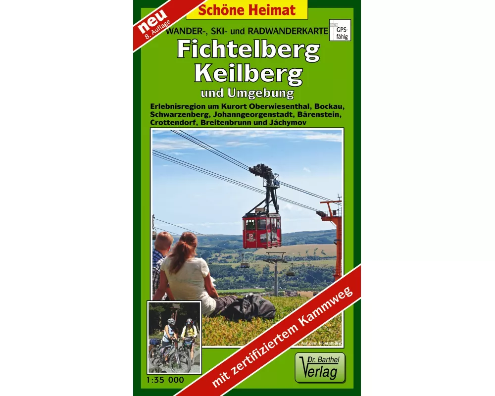 Fichtelberg, Keilberg und Umgebung 1 : 35 000