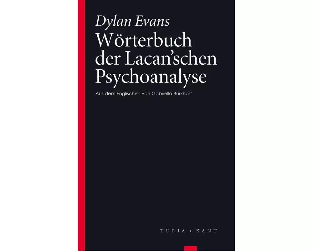 Wörterbuch der Lacan'schen Psychoanalyse
