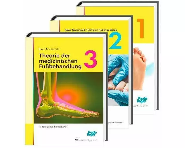 Theorie der medizinischen Fußbehandlung, Band 1-3, Set