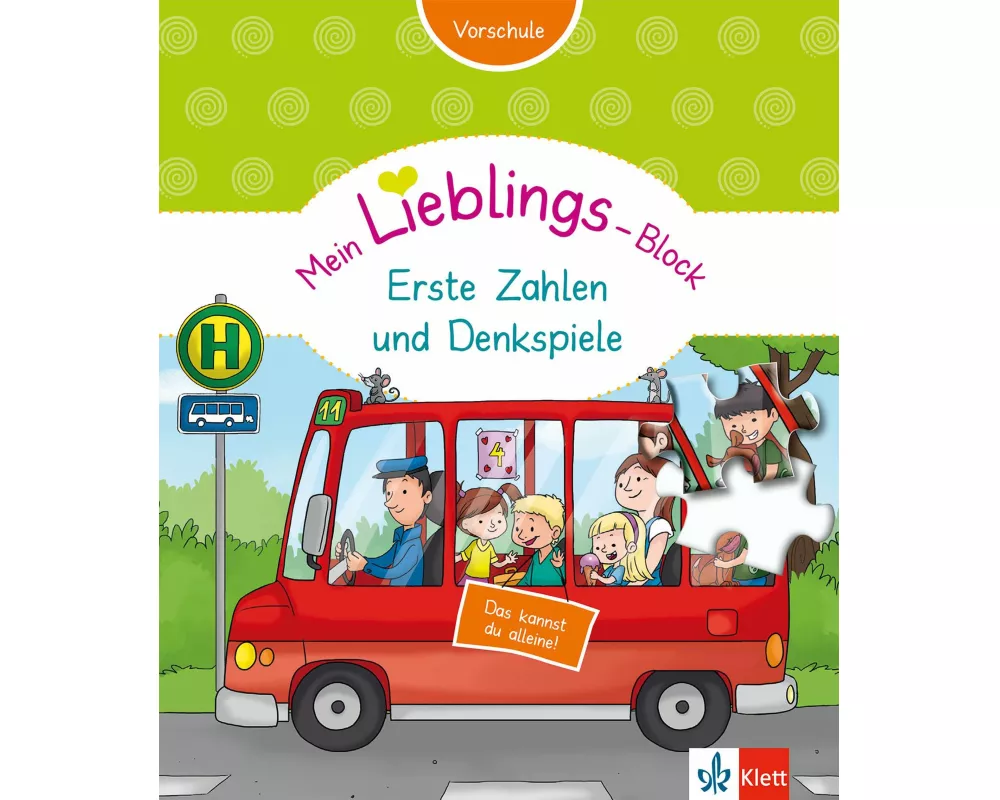 Klett Mein Lieblings-Block Erste Zahlen und Denkspiele