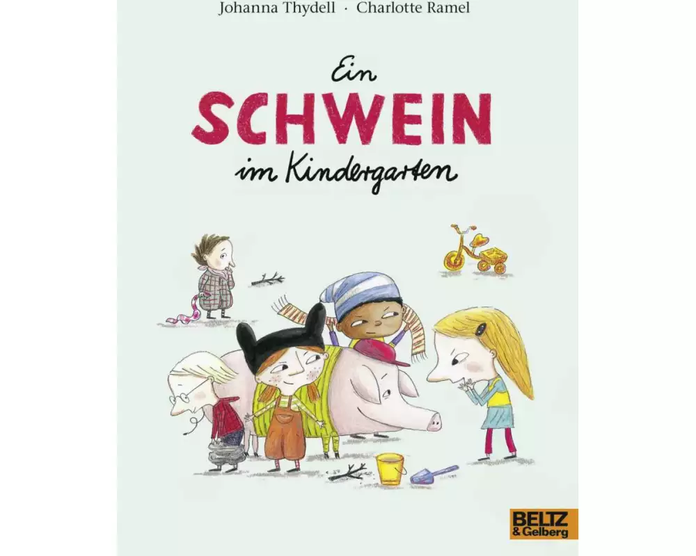 Ein Schwein im Kindergarten