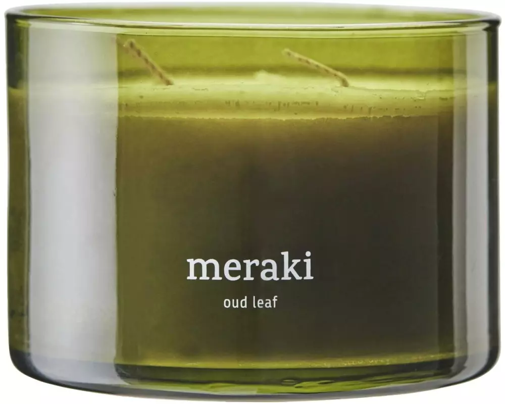 meraki Duftkerze Oud leaf im Glas, 340 g