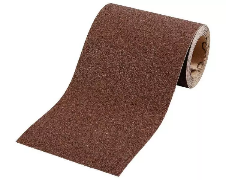 kwb Schleifrollen Korund 5 m 115 mm K40