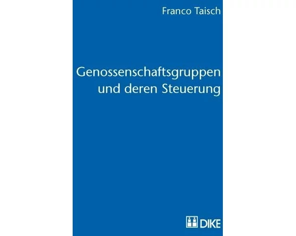 Genossenschaftsgruppen und deren Steuerung