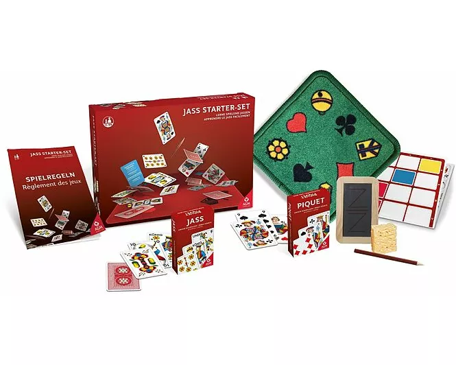 Jass Starter-Set spielend Jassen lernen