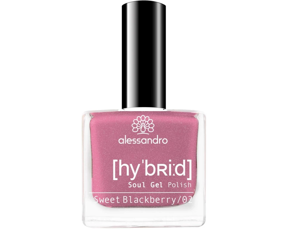 alessandro Hybrid Soul Gel Polish Sweet Blackberry