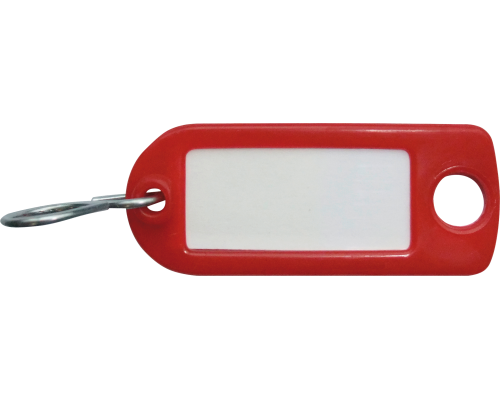 RIEFFEL SWITZERLAND Schlüssel-Anhänger 8034 FS ROT rot 100 Stück