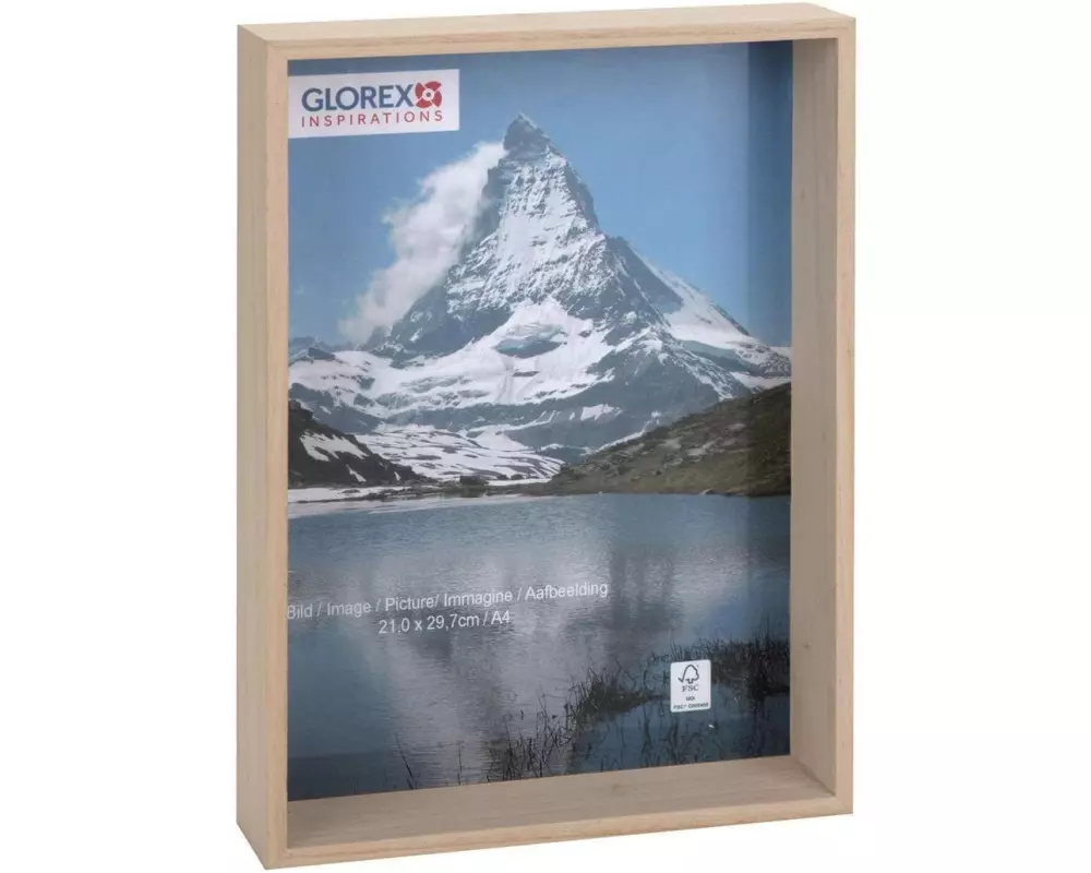 Glorex Holzartikel 3D Bilderahmen