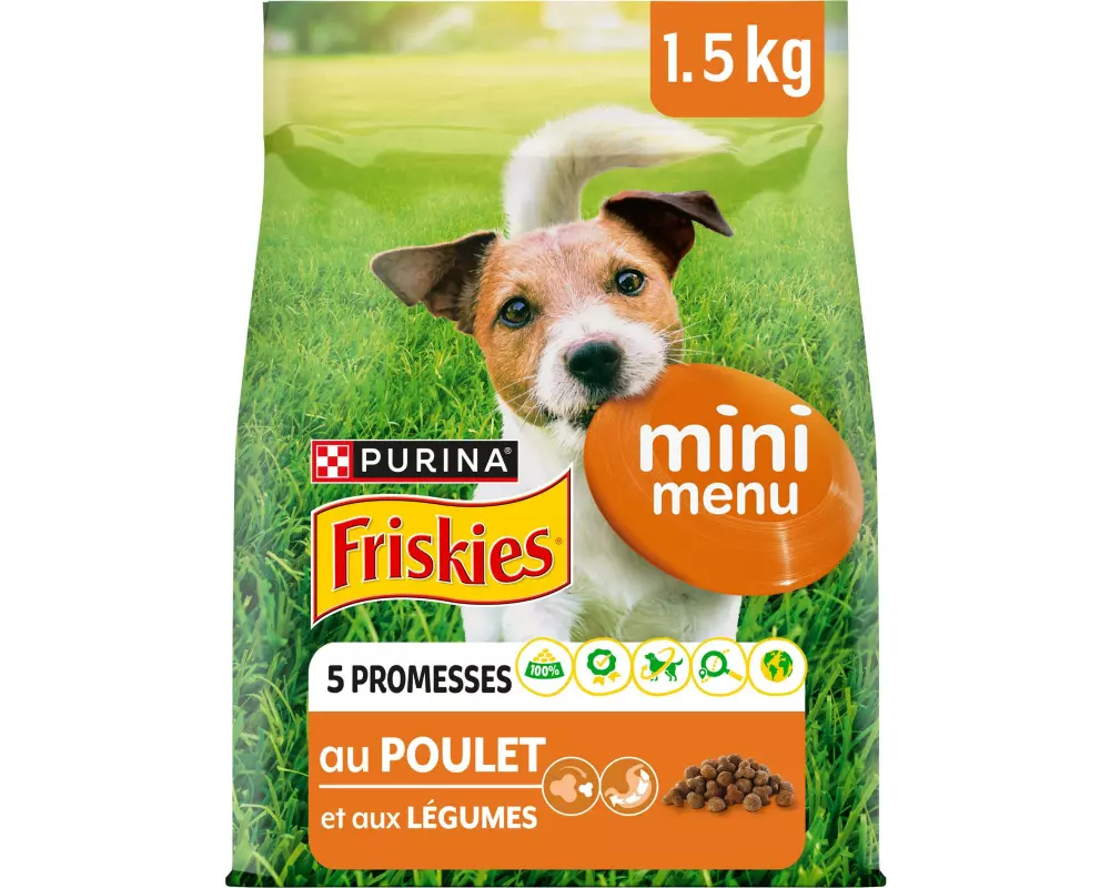 Purina Friskies Mini Menu mit Huhn und Gemüse 1.5 kg