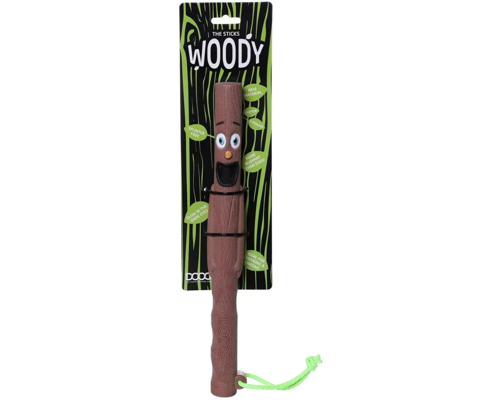 Doog Hunde-Spielzeug Family Stick Woody 31 cm x 2.5 cm