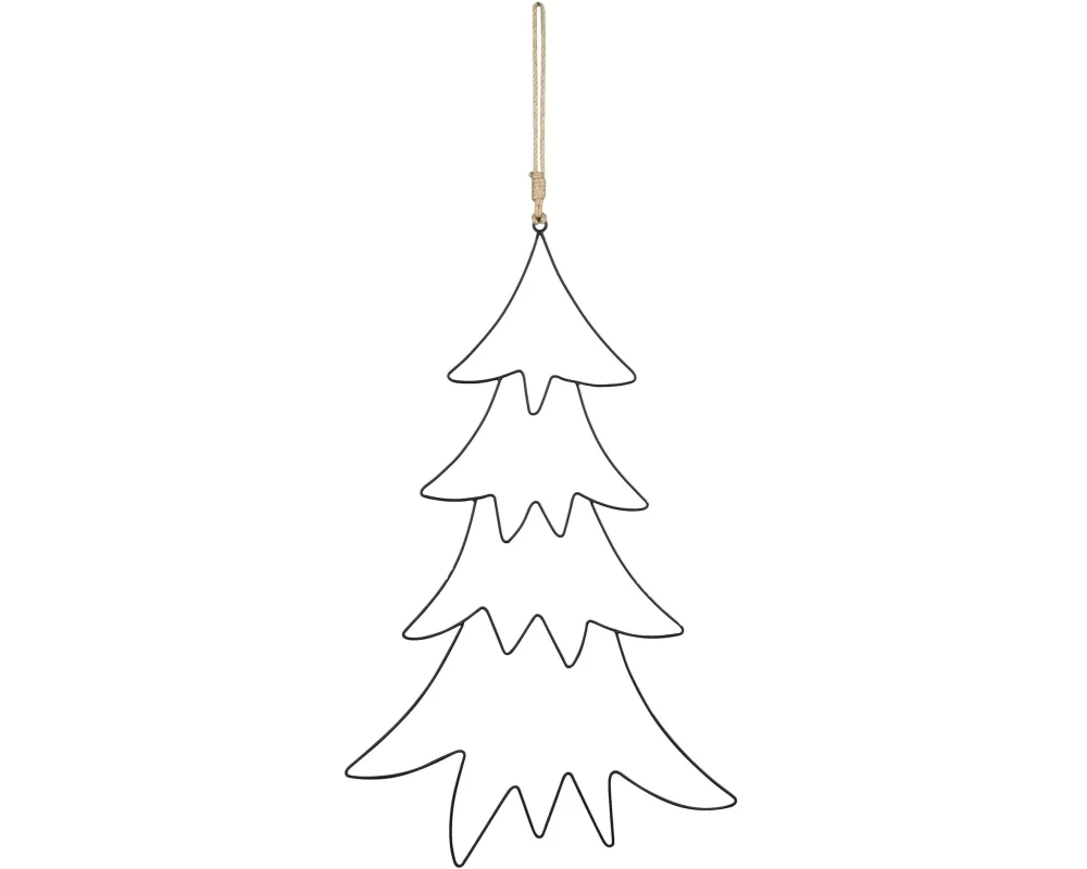 COCON Aufhänger Tannenbaum, Schwarz
