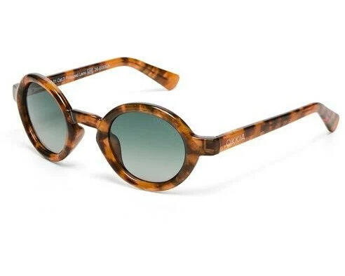 OKKIA CLUB ALICUDI CLASSIC HAVANA Green Lens