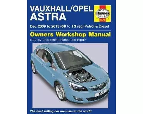 Vauxhall/Opel Astra (Dec 09 - 13) 59 to 13