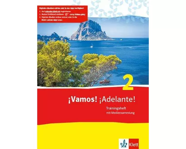 ¡Vamos! ¡Adelante! 2. Trainingsheft mit Audio-Materialien