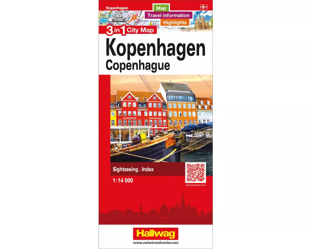 Hallwag Stadtplan Kopenhagen