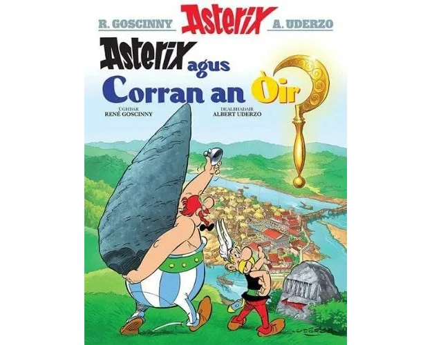 Asterix Agus an Corran OIr (Gaelic)
