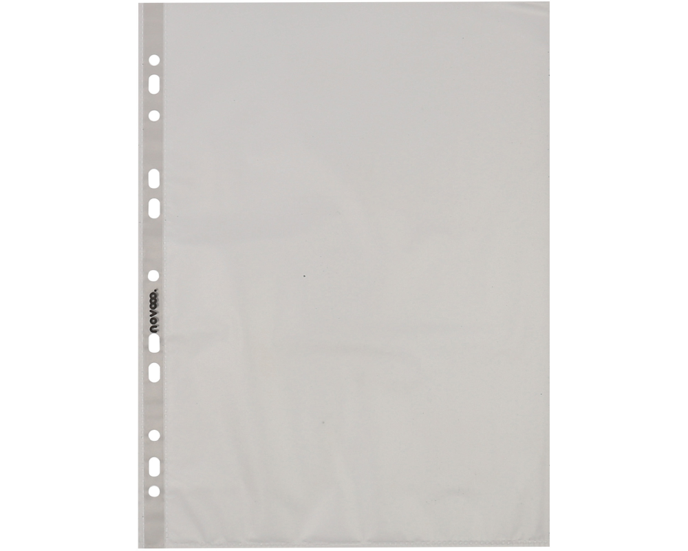 NOVOOO Zeigetasche PP 60my A4 070-5449-020 transparent, genarbt 25 Stk.