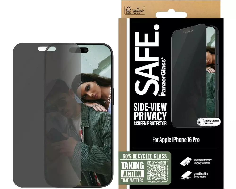 SAFE. Displayschutz Ultra Wide Fit Privacy iPhone 16 Pro