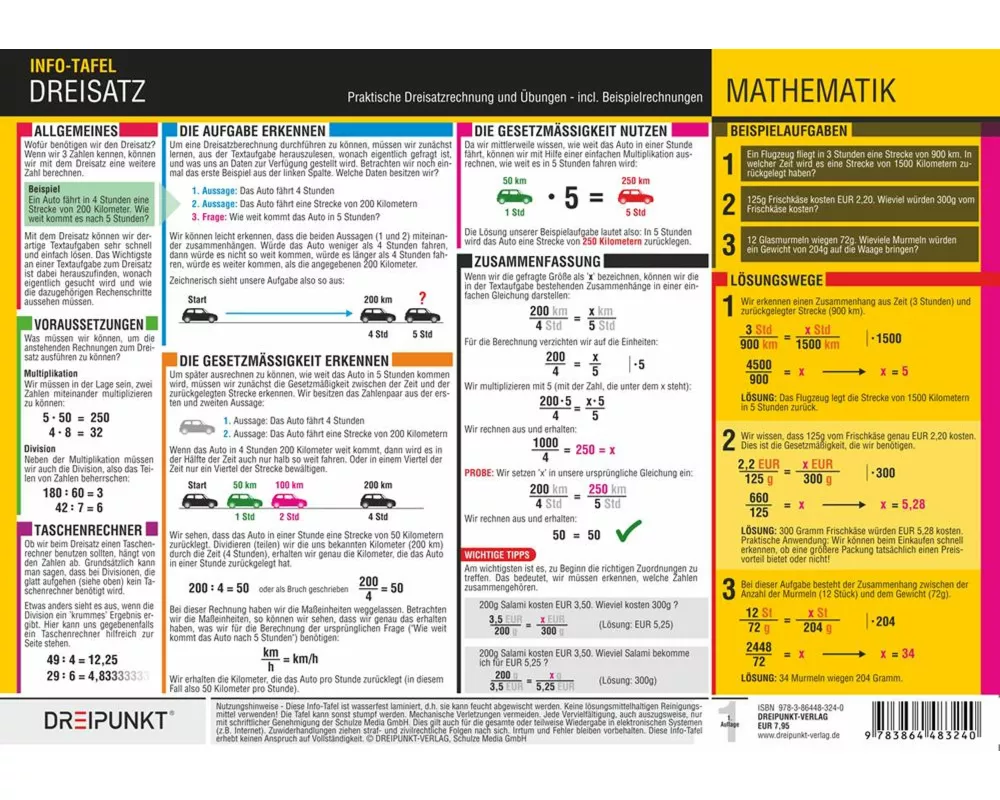 Dreisatz & Prozentrechnung