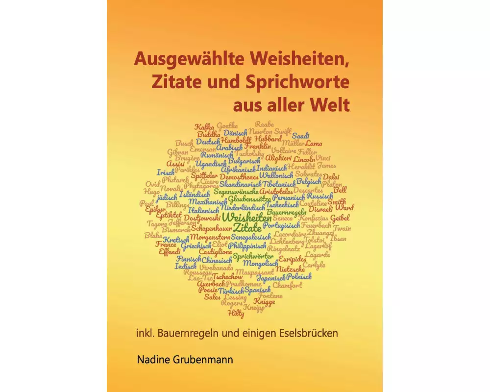 Ausgewählte Weisheiten, Zitate und Sprichworte aus aller Welt