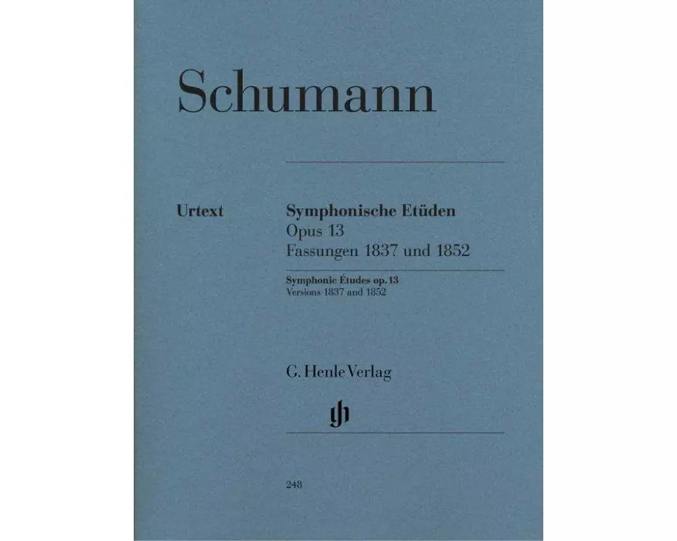 Schumann, Robert - Symphonische Etüden op. 13, Fassungen 1837 und 1852