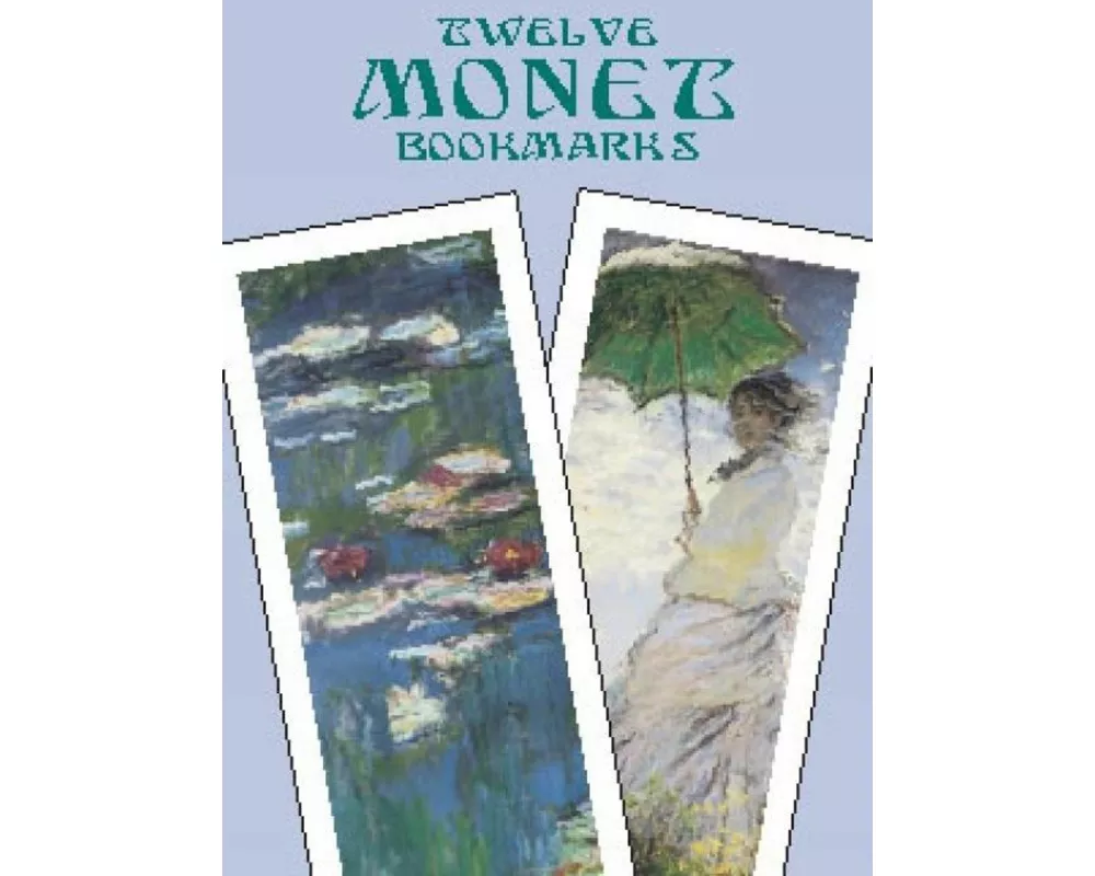 Twelve Monet Bookmarks