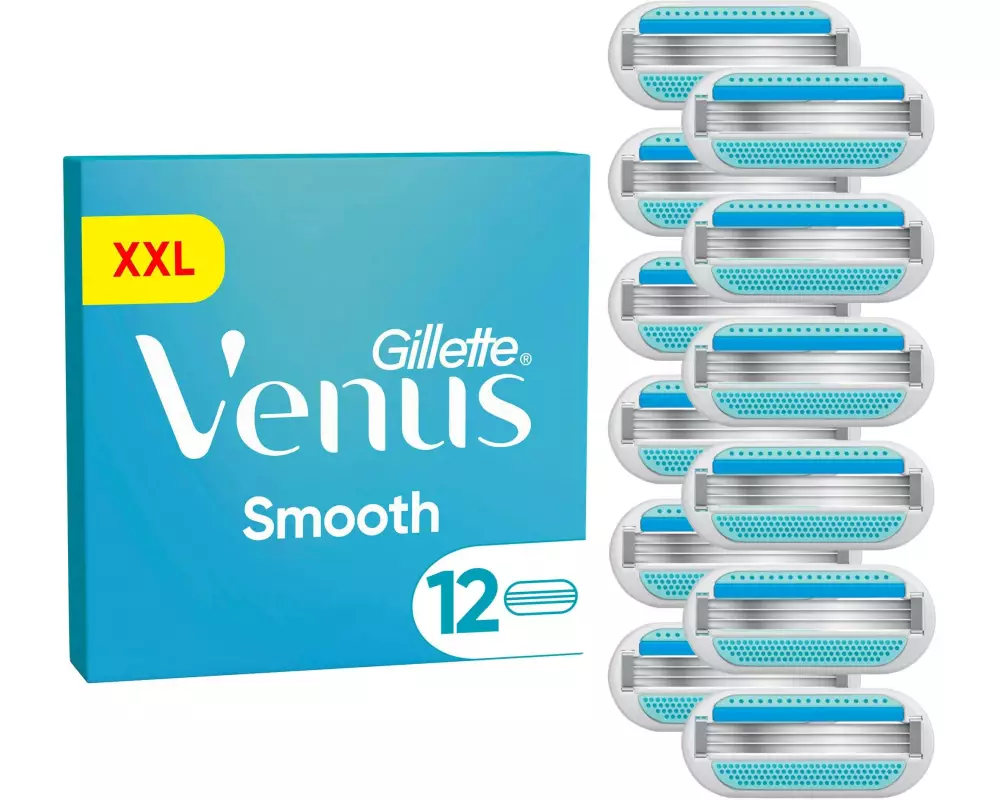 Gillette Venus Rasierklingen Smooth 12 Stück