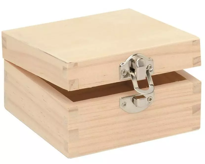 Glorex Holzartikel Box mit Verchluss