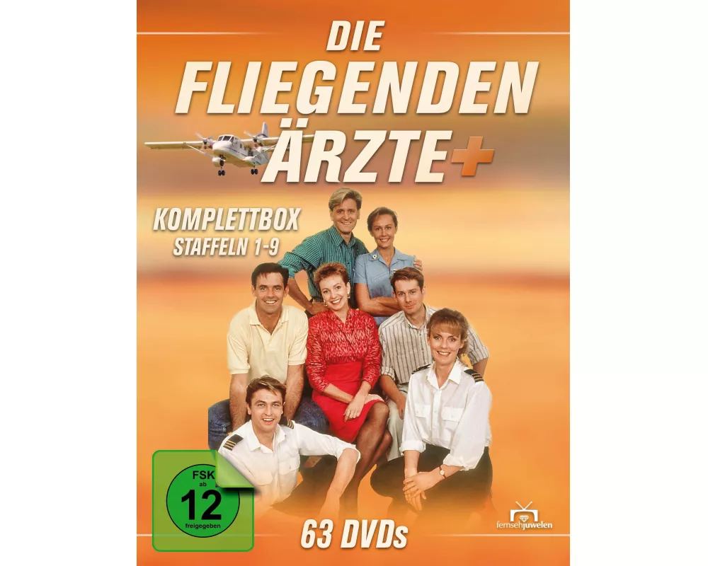 Die fliegenden Ärzte - Komplettbox (Staffel 1-9)
