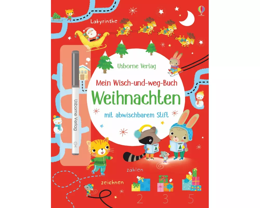 Mein Wisch-und-weg-Buch: Weihnachten