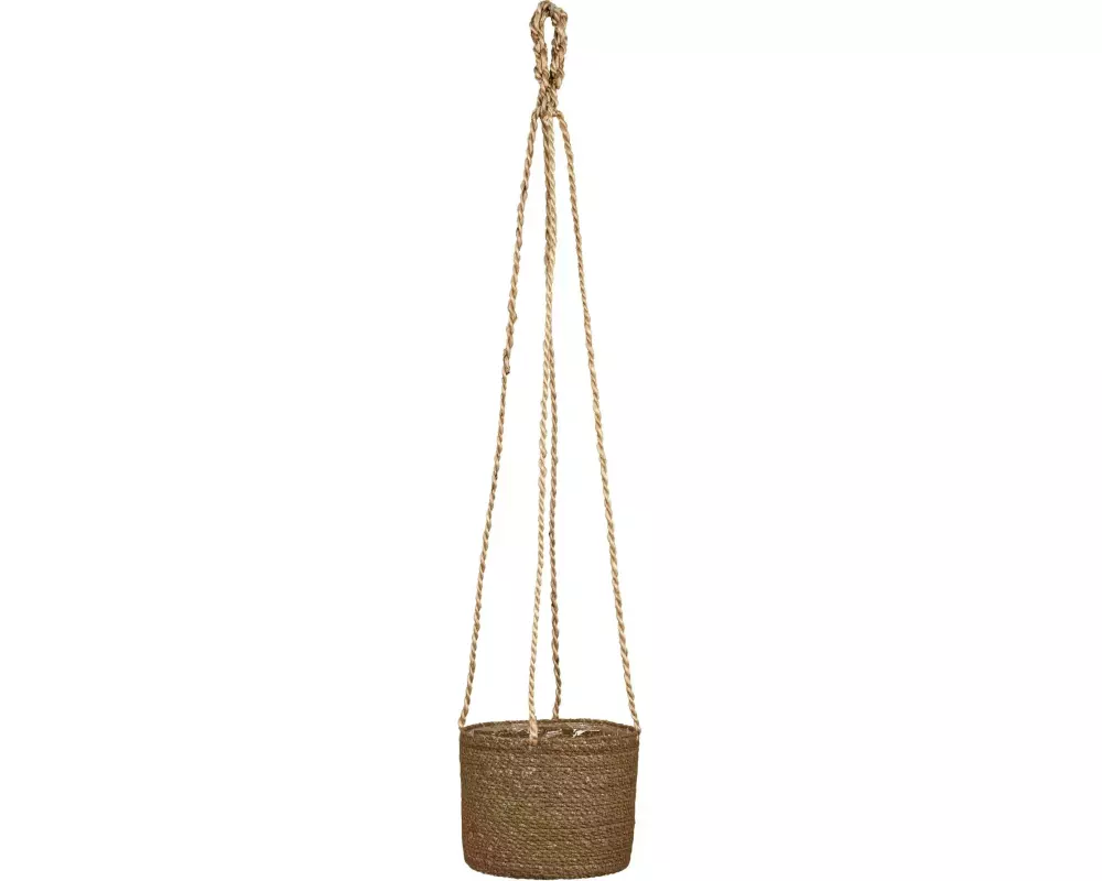 scheurich Blumenampel mit Folie 15 x 13 cm, Braun