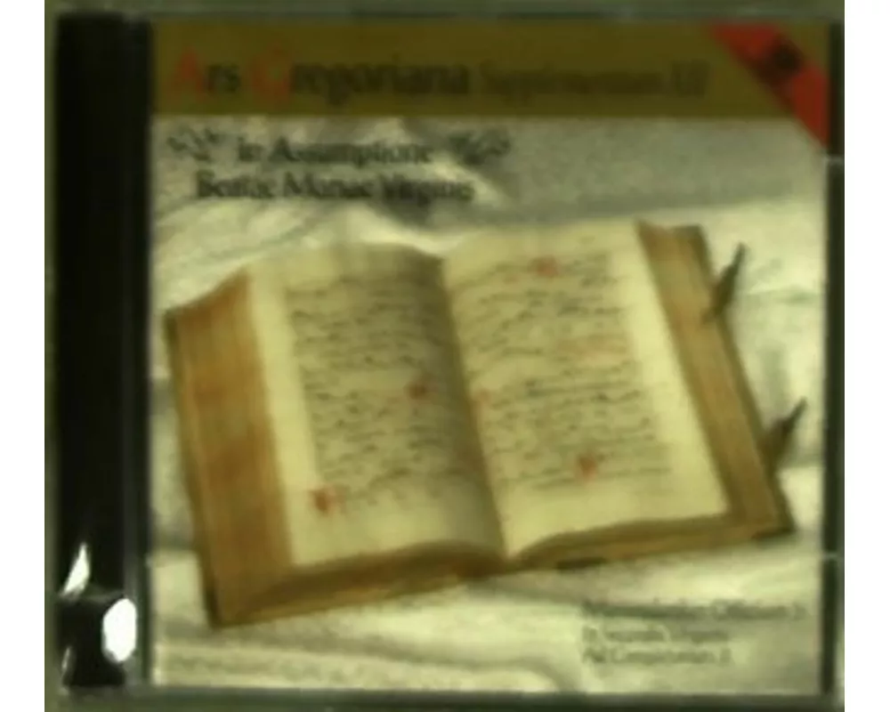ARS Gregoriana Supplementum XII;IN Ass