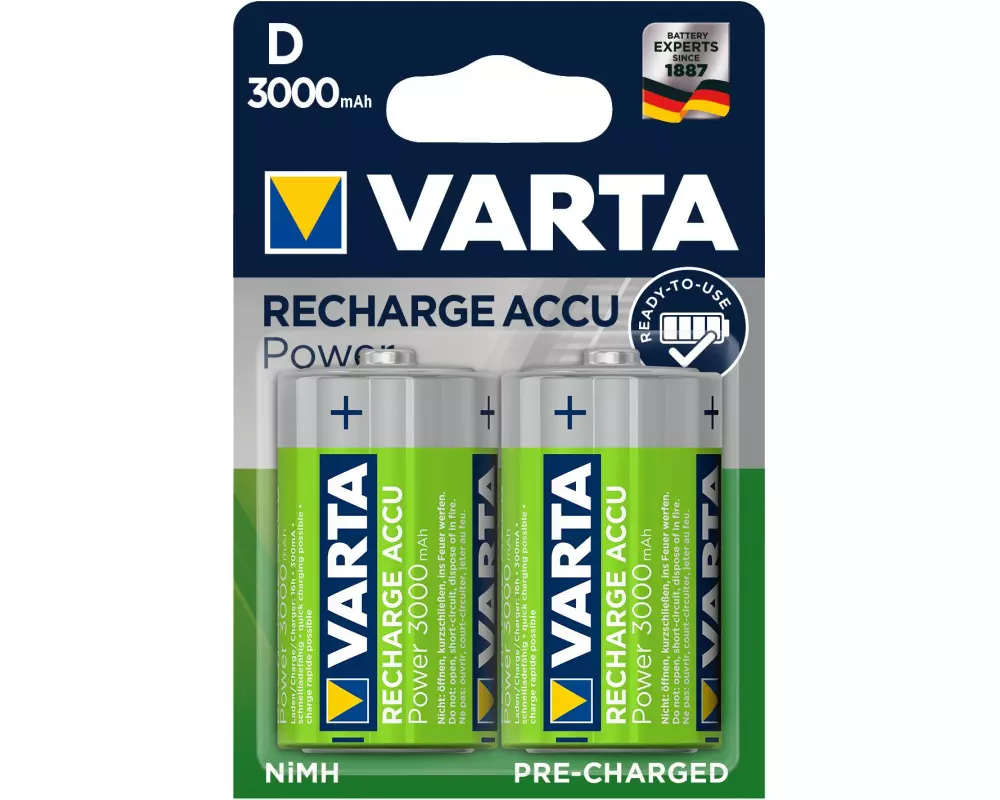 Varta Akku D 3000 mAh