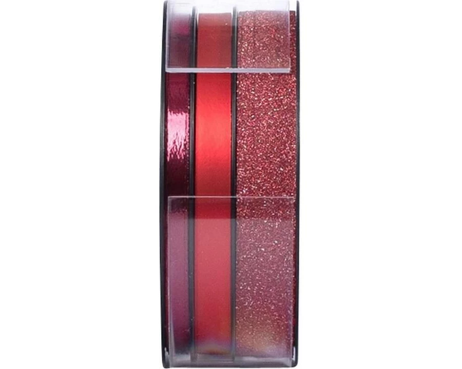 Spyk Polyband Shimmer Kombispule Breite 5/7/10 mm, L: 3 x 6 m