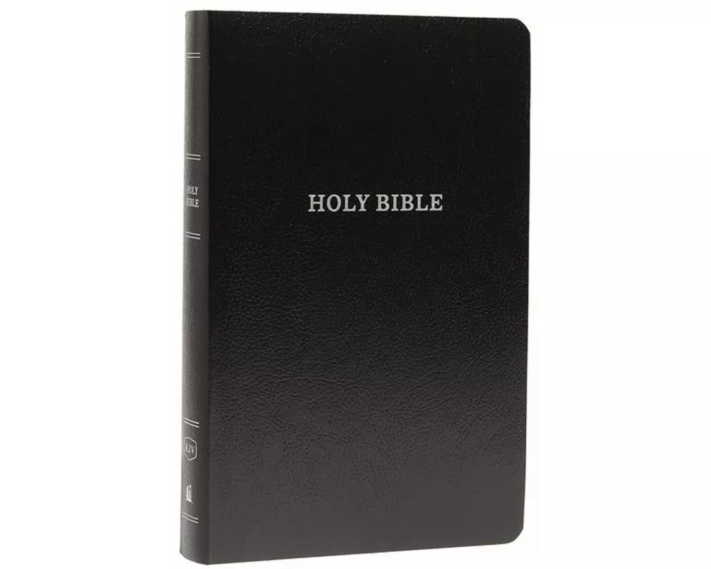 KJV Holy Bible: Gift and Award, Black Leather-Look, Red Letter, Comfort Print: King James Version