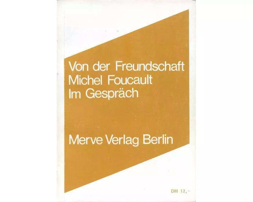 Von der Freundschaft als Lebensweise