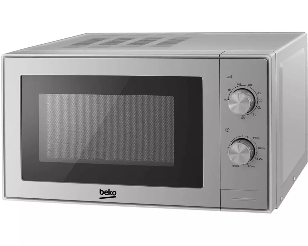 Beko Mikrowelle mit Grill MGC20CH Silber