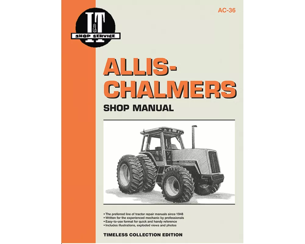 Allis-Chalmers Models 8010 8030 8050 & 8070