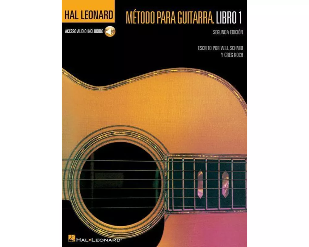 Spanish Edition: Hal Leonard Metodo Para Guitarra Libro 1 - Segunda Edition Book/Online Audio